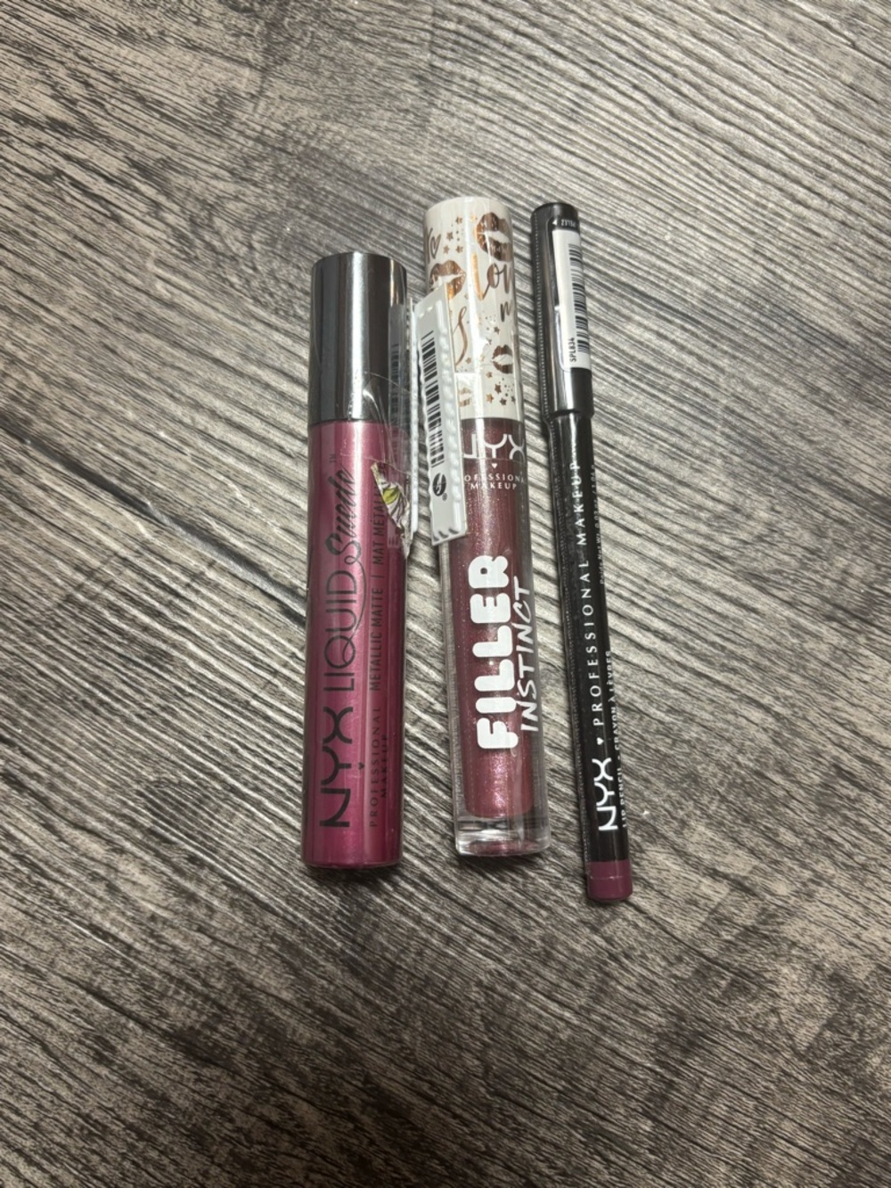 NYX Lip Trio in Shimmery Plum-Mauve